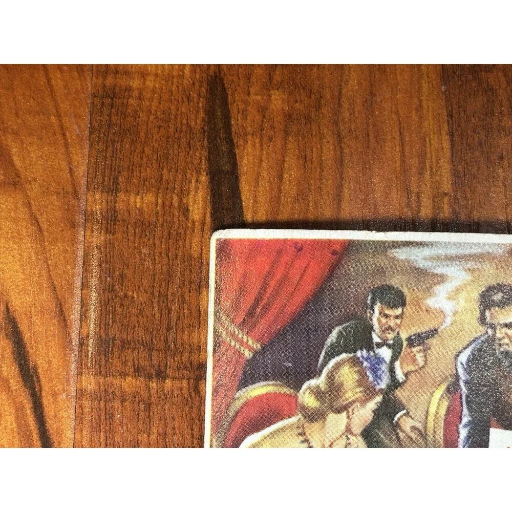 Lot of (2) 1954 Topps Scoop Scoops Garfield Shot #9 & President Lincoln Shot #6